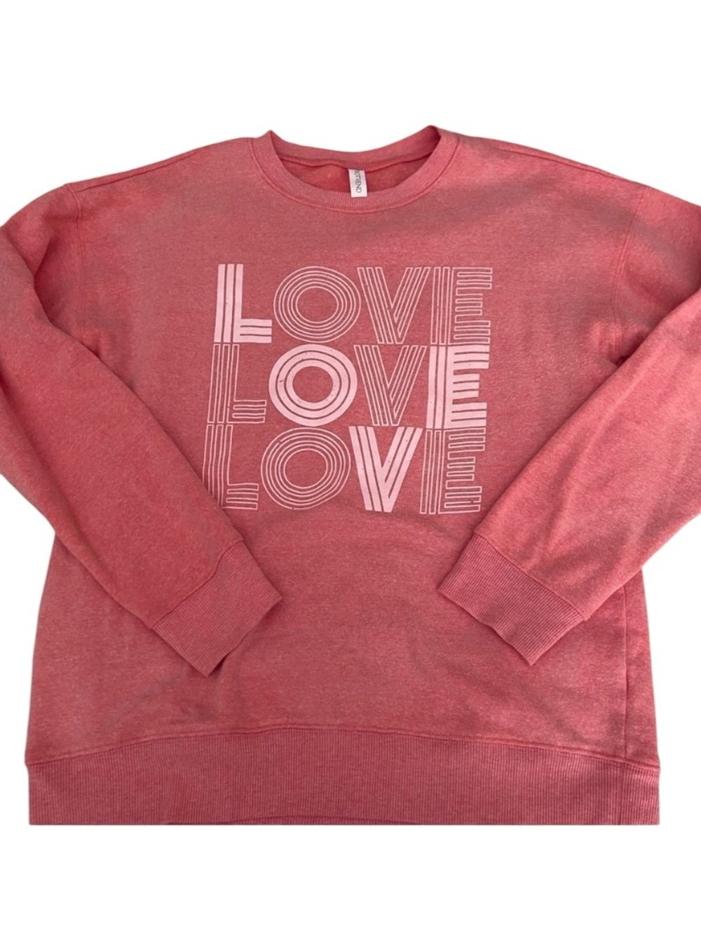 Pink Graphic Sweatshirt